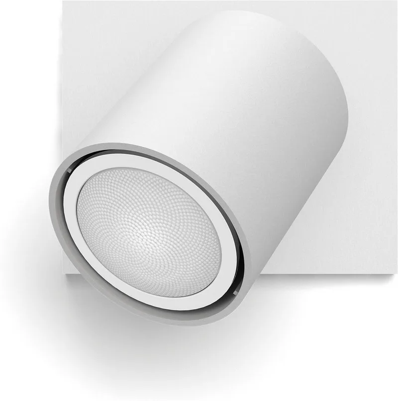LED Deckenspot White Ambiance Runner 1er Aufbauspot, Abschaltautomatik, Bluetooth, CCT - über Fernbedienung, Dimmfunktion, Einschlafhilfe, Farbsteuerung, Farbwechsel, Memory, nach Trennung vom Netz, Nachtlichtfunktion, Smart Home, Timerfunktion, Weckerfunktion, dimmbar über Fernbedienung by Philips Hue in White – product photo 3 of 5