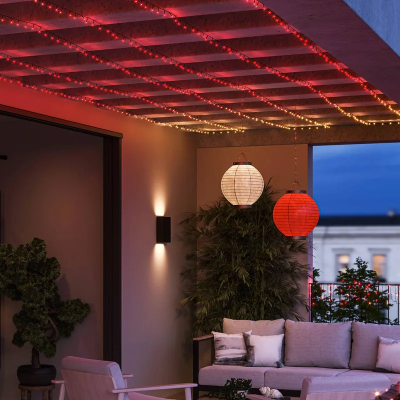 LED lichtketting, CCT RGB 40m by Philips Hue in Black, White – product photo 2 of 5