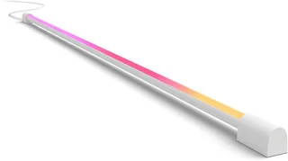 LED Lichtleiste Play Gradient Light Tube 125cm, Abschaltautomatik, Bluetooth, CCT - über Fernbedienung, Dimmfunktion, Farbsteuerung, Farbwechsel, Leuchtdauer einstellbar, Memoryfunktion, Nachtlichtfunktion, RGB, Smart Home, Timerfunktion, dimmbar über Fernbedienung, erweiterbar, mehrere by Philips Hue in White – product photo 1 of 5