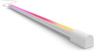 LED Lichtleiste Play Gradient Light Tube schwarz 75cm, Abschaltautomatik, Bluetooth, CCT - über Fernbedienung, Dimmfunktion, Einschlafhilfe, Farbsteuerung, Farbwechsel, Memory, nach Trennung vom Netz, Nachtlichtfunktion, RGB, Smart Home, Timerfunktion, Weckerfunktion, dimmbar über Fernbe by Philips Hue in White – product photo 1 of 5