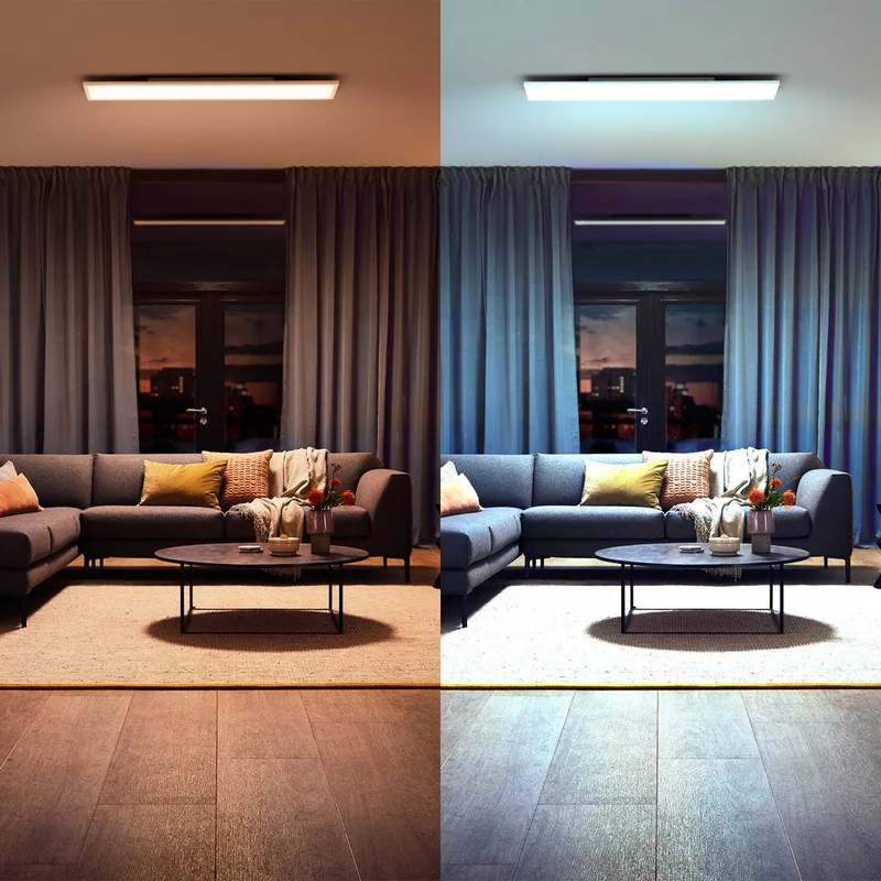 LED paneel White Ambiance Aurelle, 120x30cm von Philips Hue in Weiß – Produktfoto 3 von 3