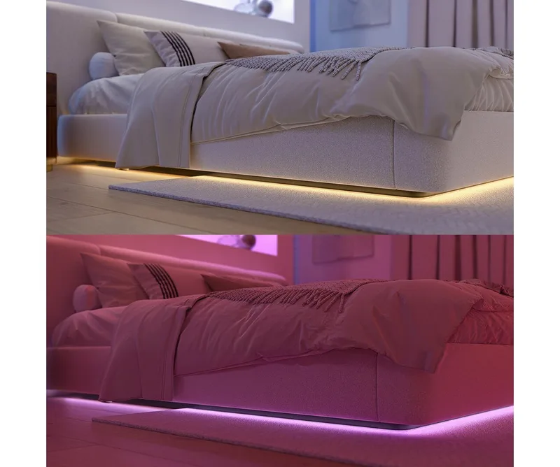 LED-Streifen Flux Gradient Lightstrip, Zuschneidbar, erweiterbar, Chromasync™, App- und Sprachsteuerung by Philips Hue in White – product photo 5 of 5