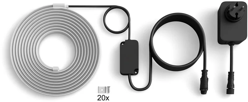 LED-Streifen Flux Gradient Outdoor Lightstrip från Philips Hue i Vit – produktbild 3 av 5