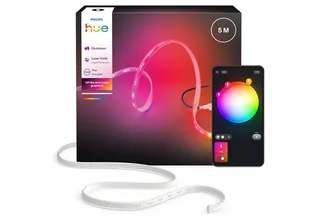 LED-Streifen Flux Gradient Outdoor Lightstrip från Philips Hue i Vit – produktbild 1 av 5