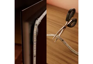 LED-Streifen Play Gradient Lightstrip wahlweise für 65 u. 85 Zoll TV, Zuschneidbar, RGBWWIC, präzise Farben, TV-Synchronisation by Philips Hue in White – product photo 3 of 5