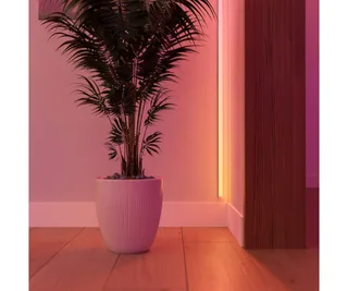 LED Stripe OmniGlow Gradient Premium Lightstrip, Gradient Farbverläufe, App-/Sprachsteuerung, zuschneidbar, Diffusor by Philips Hue in White – product photo 3 of 5