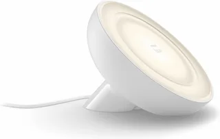 LED Tischleuchte White & Color Ambiance Bloom Abschaltautomatik, Bluetooth, CCT - über Fernbedienung, Dimmfunktion, Einschlafhilfe, Farbsteuerung, Farbwechsel, Memory, nach Trennung vom Netz, Nachtlichtfunktion, RGB, Smart Home, Timerfunktion, Weckerfunktion, dimmbar über Fernbedie by Philips Hue in White – product photo 1 of 5