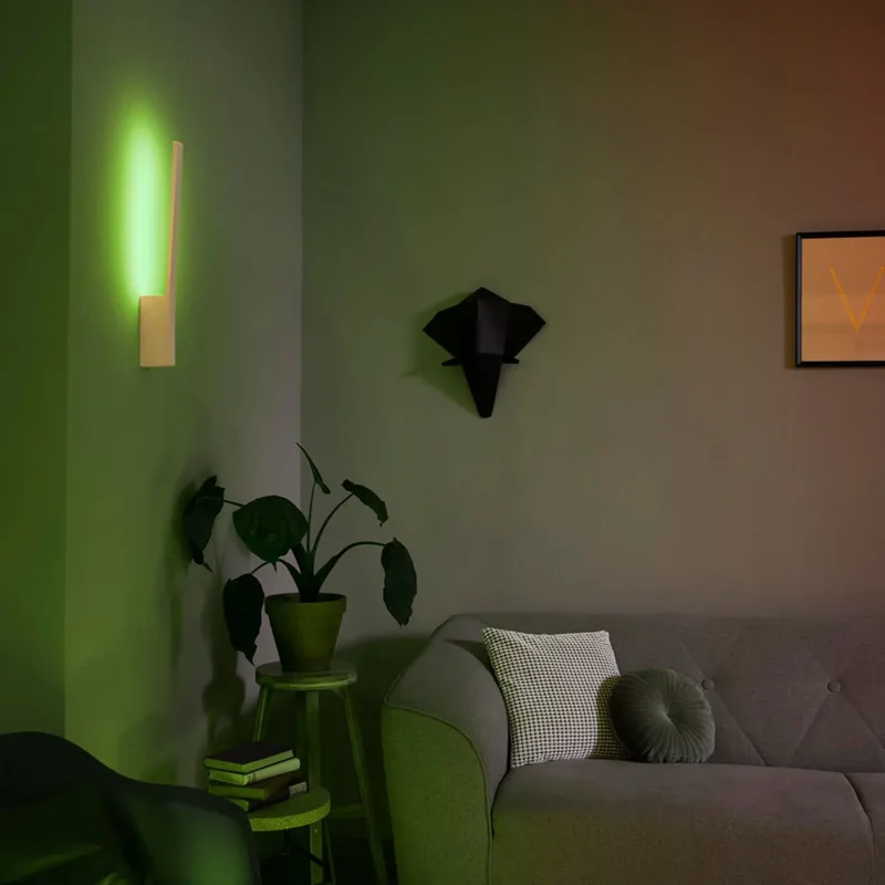 Liane Hue wandlamp, wit, RGBW, smart by Philips Hue – product photo