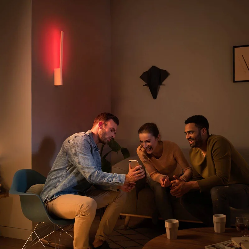 Liane LED wandlamp, RGBW by Philips Hue in White – product photo 5 of 5