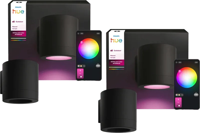 Muscari Muurspot Buiten Duo Pack de Philips Hue – photo du produit