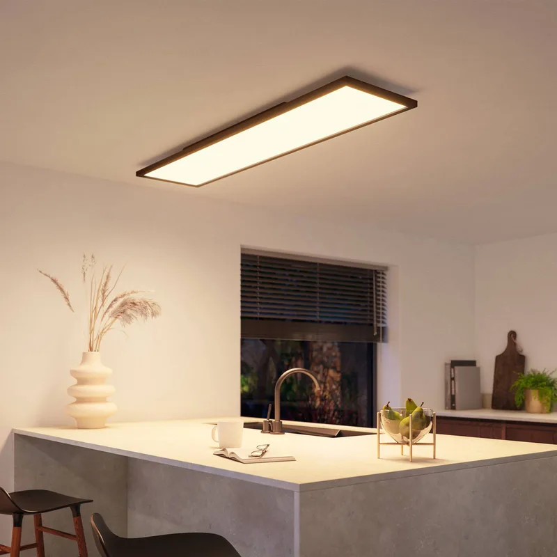 paneel White Ambiance Aurelle 120 x 30 cm zwart by Philips Hue in Black, White – product photo 1 of 2