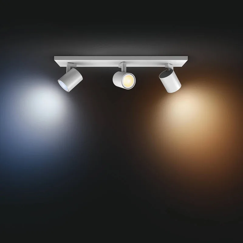 Runner LED-spot, 3-lamps, dimschakelaar by Philips Hue in White – product photo 4 of 5