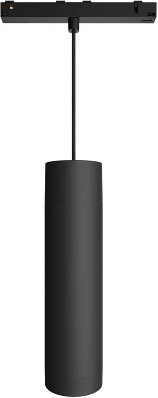 Schienensystem-Leuchten Perifo Schienensystem Erweiterungs-Pendel, Dimmfunktion, LED fest integriert, Farbwechsler, 510 lm, 2000-6500 K, Leuchtdauer 25.000 Stunden, Made in Europe de Philips Hue en Noir – photo du produit 5 sur 5