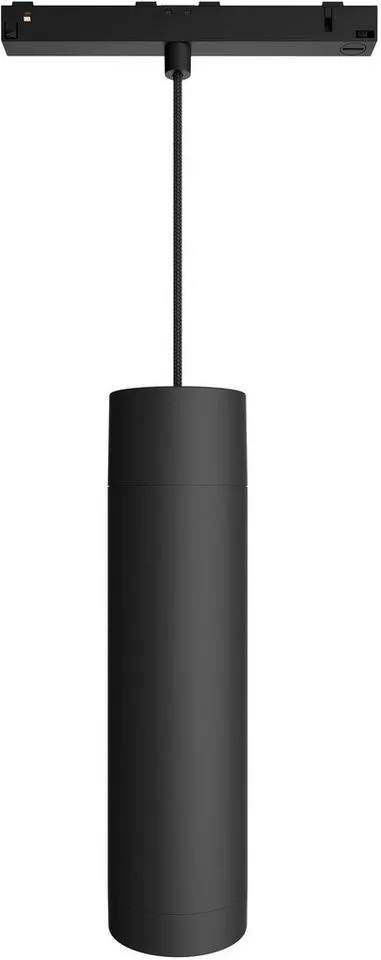 Schienensystem-Leuchten Perifo Schienensystem Erweiterungs-Pendel, Dimmfunktion, LED fest integriert, Farbwechsler, 510 lm, 2000-6500 K, Leuchtdauer 25.000 Stunden, Made in Europe de Philips Hue en Noir – photo du produit 5 sur 5