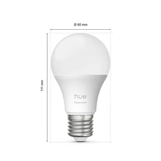 Smart LED lamp E27 A60, 8 W, RGB CCT, set van 3 by Philips Hue – product photo 2 of 5