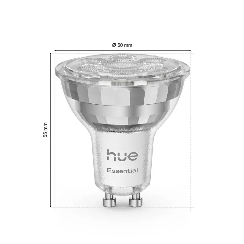 Smart LED lamp GU10, 5 W RGB CCT set van 3 by Philips Hue – product photo 2 of 5