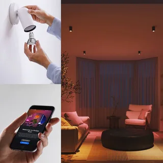 Smart LED lamp GU10, 5 W RGB CCT set van 3 by Philips Hue – product photo 5 of 5