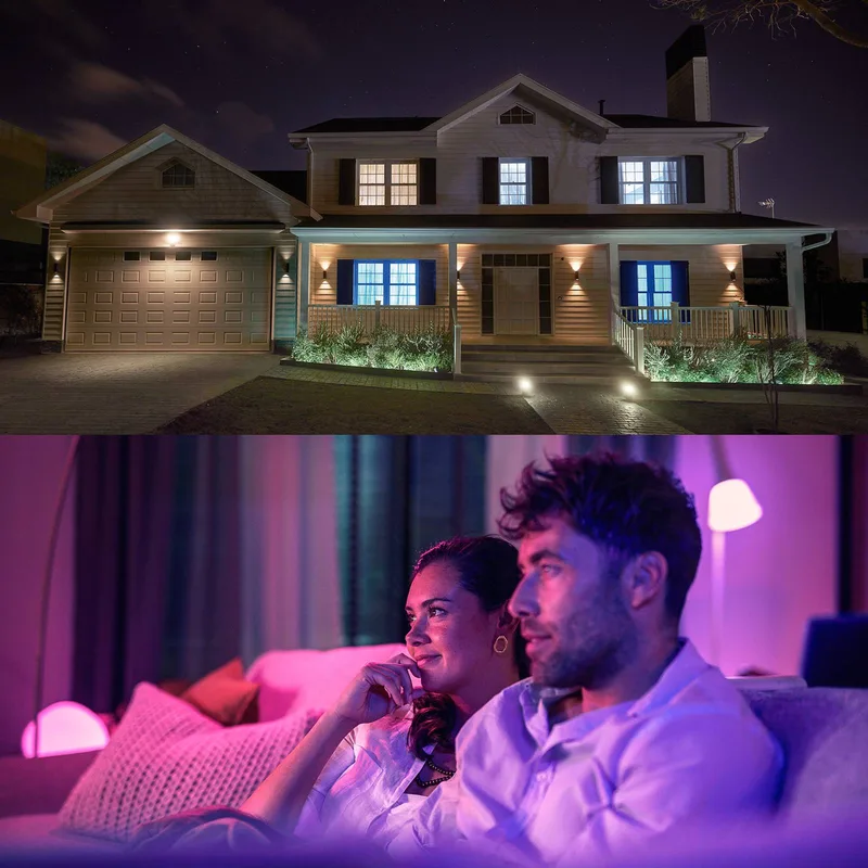 Smart LED lamp GU10, 5 W RGB CCT set van 3 by Philips Hue – product photo 4 of 5