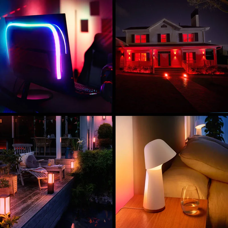 Smart LED lamp GU10, 5 W RGB CCT set van 3 by Philips Hue – product photo 3 of 5
