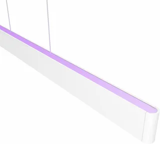 Smarte LED-Leuchte White & Color Ambiance Ensis Pendelleuchte Abschaltautomatik, Bluetooth, CCT - über Fernbedienung, Dimmfunktion, Farbsteuerung, Farbwechsel, Leuchtdauer einstellbar, Memoryfunktion, Nachtlichtfunktion, RGB, Smart Home, Timerfunktion, dimmbar über Fernbedienung, e by Philips Hue in White – product photo 5 of 5