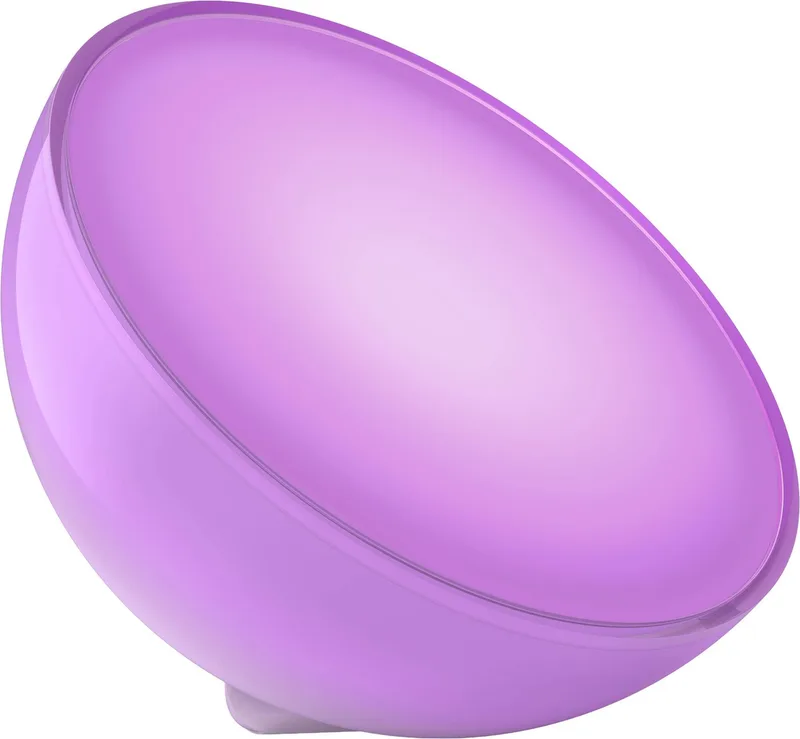 Smarte LED-Leuchte White & Color Ambiance Go Tischleuchte Abschaltautomatik, Bluetooth, CCT - über Fernbedienung, Dimmfunktion, Farbsteuerung, Farbwechsel, Leuchtdauer einstellbar, Memoryfunktion, Nachtlichtfunktion, RGB, Smart Home, Timerfunktion, dimmbar über Fernbedienung, erwei by Philips Hue in White – product photo 1 of 5