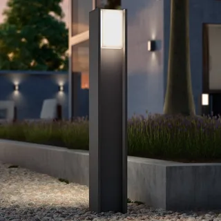 Turaco LED tuinpadverlichting, grijs, regelbaar, slim van Philips Hue in Antraciet, Wit – productfoto 1 van 5