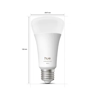 WACA Smart E27 LED, 11,8 W, 1600 lm, CCT, RGB by Philips Hue – product photo 3 of 5