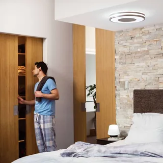 White Ambiance Being plafondlamp alu by Philips Hue in Aluminium, White – product photo 2 of 5