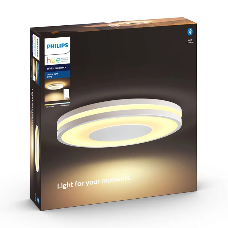 White Ambiance Being plafondlamp de Philips Hue en Blanc – photo du produit 4 sur 4