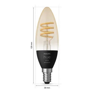 White Ambiance E14, 4,6 W, 350 lm, 2st by Philips Hue – product photo 2 of 5