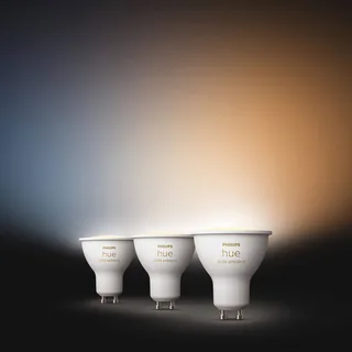 White Ambiance GU10 4,2 W reflectorlamp, set van 3 von Philips Hue – Produktfoto 2 von 3