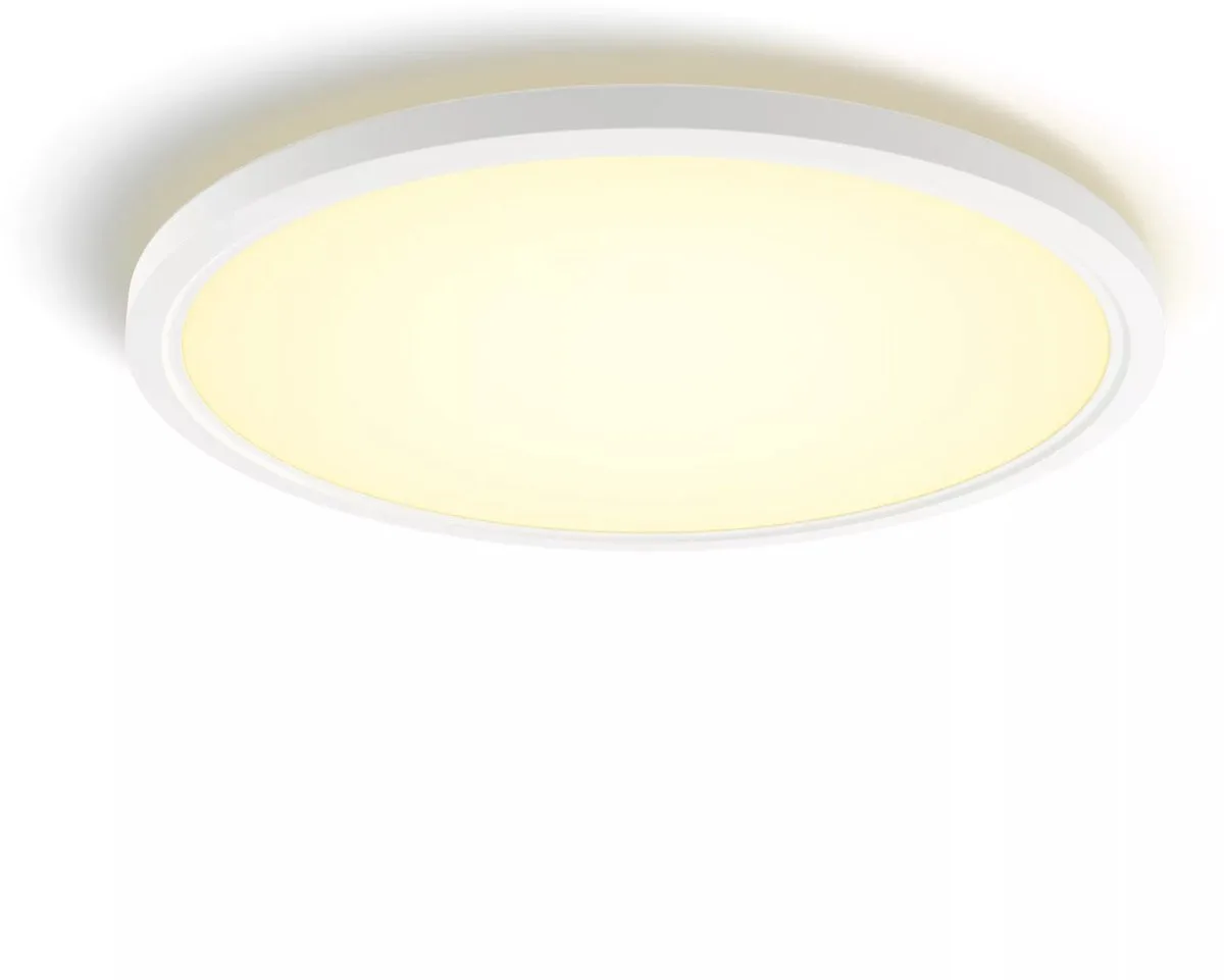 White ambiance Tento rond LED-plafondpaneel wit de Philips Hue – photo du produit