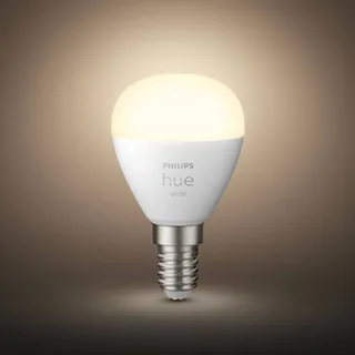 White LED druppellamp E14 5,7W 2.700K de Philips Hue en Blanc – photo du produit 1 sur 5