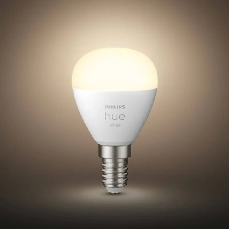White LED druppellamp E14 5,7W 2.700K van Philips Hue in Wit – productfoto