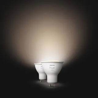 White LED-reflectorlamp GU10 4,2 W, set van 2 by Philips Hue – product photo 2 of 2