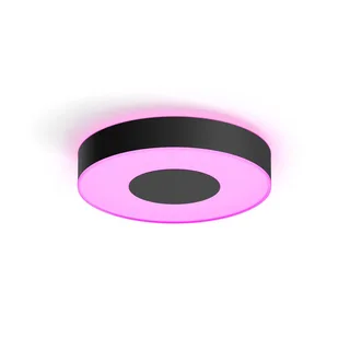 Xamento LED plafondlamp 38cm zwart de Philips Hue en Noir, Blanc – photo du produit 3 sur 5