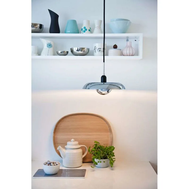 Ra 250 Hanglamp Chroom fra Piet Hein – produktbillede