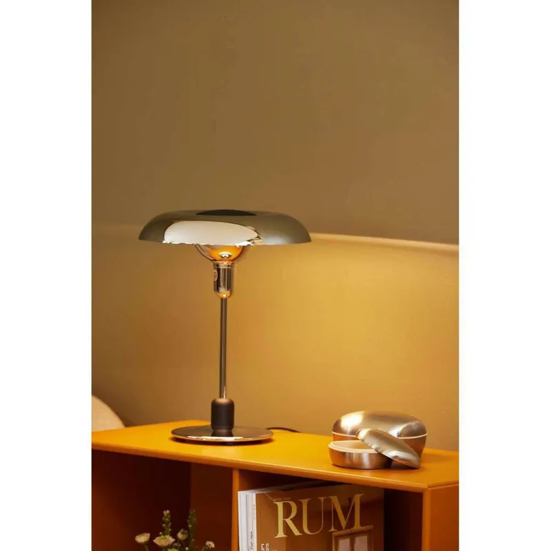 RA 250 tafellamp, chroom, 34 cm von Piet Hein – Produktfoto