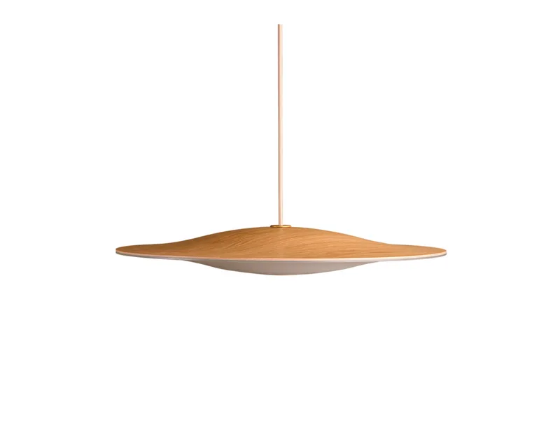 Sinus-Wood 550P LED Suspension Eik/Opaal by Piet Hein – product photo