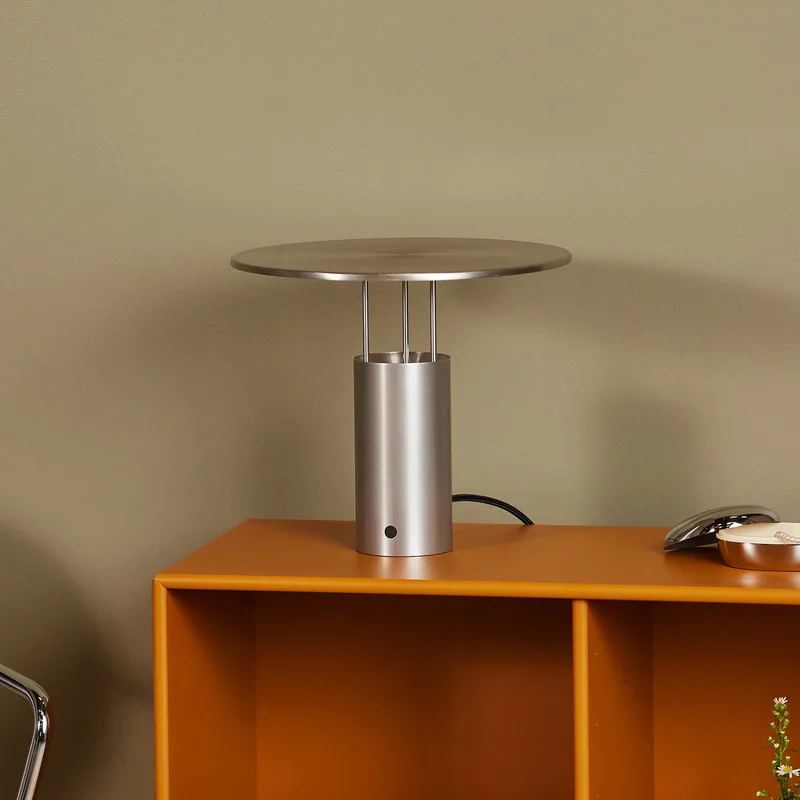 Tempel280 LED tafellamp, zilver, hoogte 24,5 cm von Piet Hein – Produktfoto 5 von 5