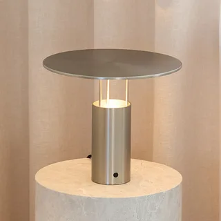 Tempel280 LED tafellamp, zilver, hoogte 24,5 cm von Piet Hein – Produktfoto 1 von 5