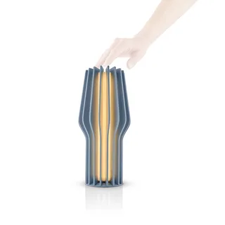 Accu-tafellamp RADIANT, blauw, IP44 by PLEASE WAIT to be SEATED in Stofblauw – product photo 4 of 5
