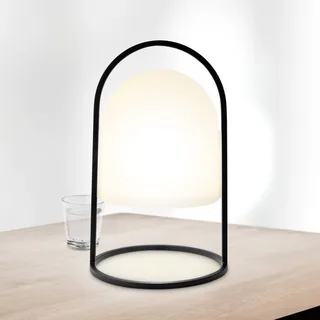 Eva Solo LED lamp op zonne-energie SunLight, 30 cm, IP65, dimbaar by PLEASE WAIT to be SEATED in Black, White – product photo 3 of 5