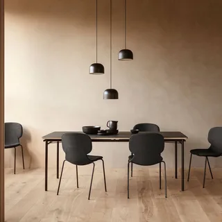 Hanglamp QUAY Ø 22 cm van PLEASE WAIT to be SEATED in Zwart – productfoto 2 van 3