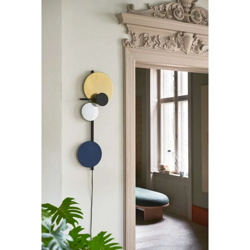 Planet wandlamp Navy Blue by PLEASE WAIT to be SEATED – product photo