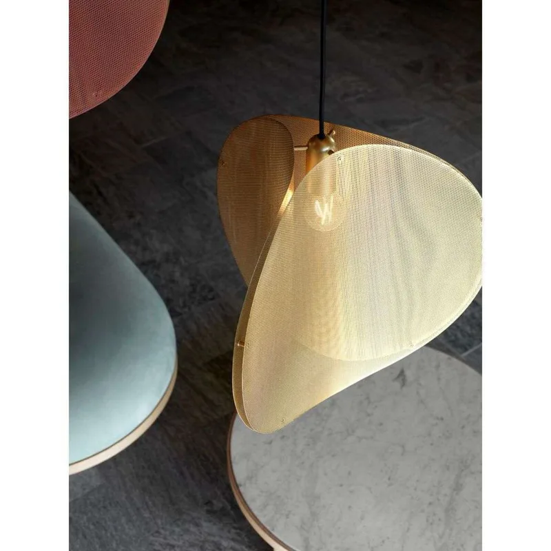 Proxima hanglamp Ø46 Brass von PLEASE WAIT to be SEATED – Produktfoto