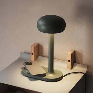 Tafellamp Emendo, groen, laadoppervlak by PLEASE WAIT to be SEATED in Smaragdgroen – product photo 1 of 4