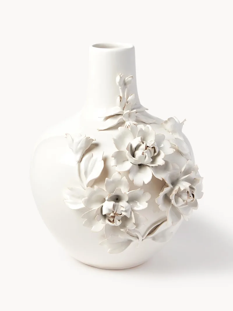 Design porseleinen vaas Rose, H 37 cm fra Pols Potten – produktbillede