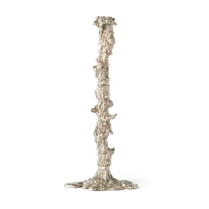Drip Kerzenständer XXL 50 cm Silber by Pols Potten – product photo
