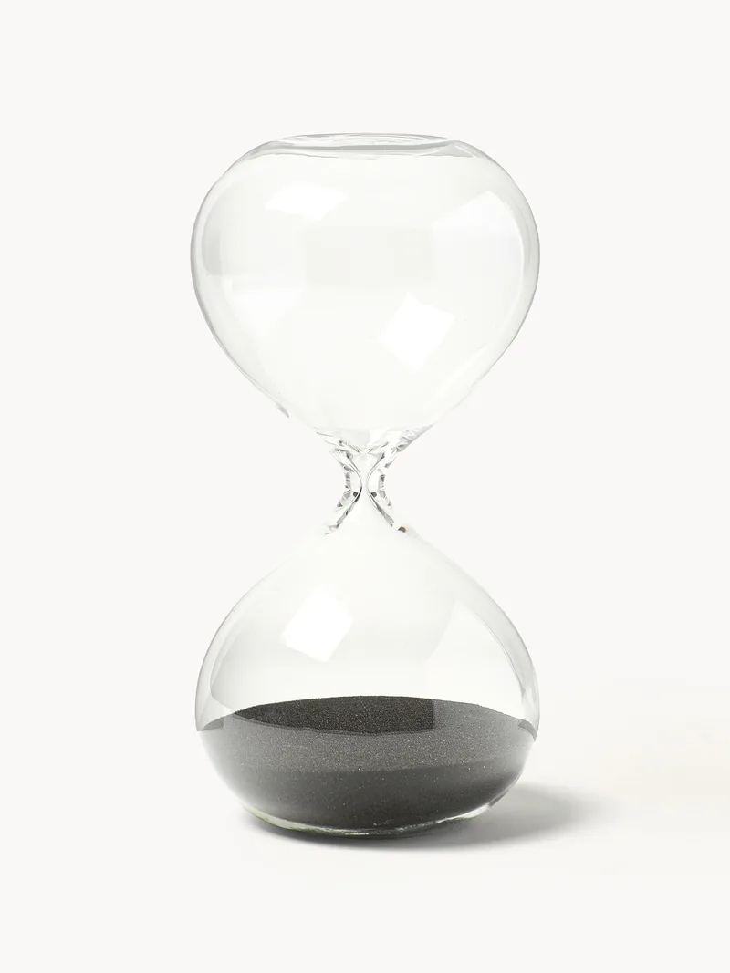 Glazen zandloper Ball, 30 minuten by Pols Potten – product photo